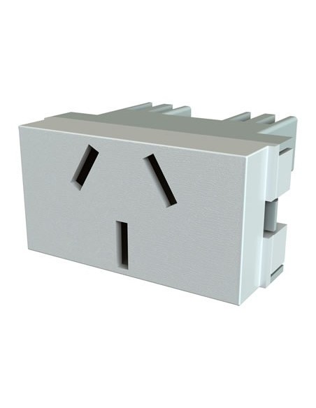 Jeluz 60068     Mod  Platinum Toma 10a Blanco Normalizado (verona) 60018