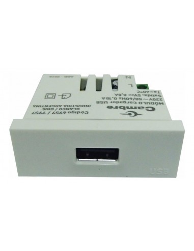 . Cambre 6957 Mod Toma Usb 0.8a...