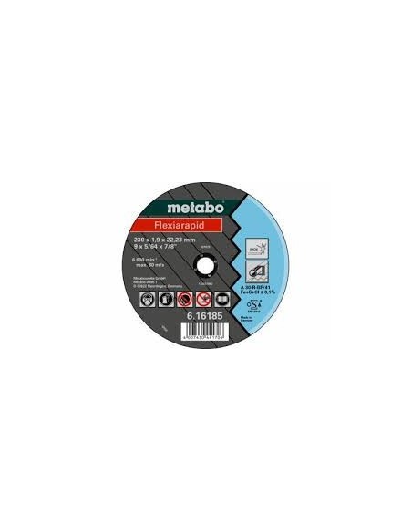 Metabo 616229000 Disco De Corte 230 X 1.9 X 22,23 Metalico  Flexirapid Tf42