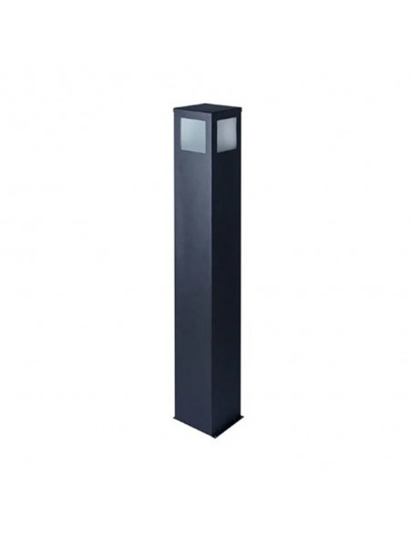 Rustica 7180c Farola Baliza Chapa 1000mm 4 Caras 1x E27