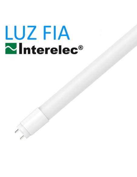 Interelec 403183 Tubo Led 2 Puntas 14w/865 30cm Luz Fria Vidrio
