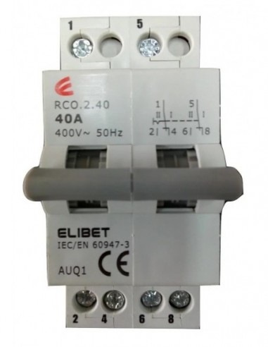 Elibet Rco.2.40 Conmutadora Din 2 X...