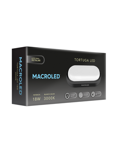 Macroled To-mn-18w-ww Tortuga Led...