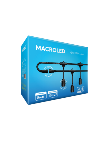- Macroled Guir-5mt-e27 Guirnalda...