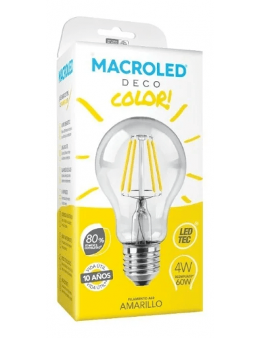 & Macroled Bfa60-4 Y 585nm Lampara 4w...