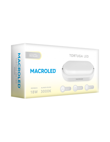 Macroled To-mb-18w-ww Tortuga Led...