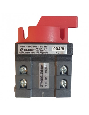 Elibet 40003n/8 Interruptor Tablero...