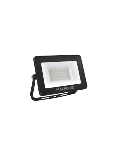 & - Macroled Efl-30w-ww Reflector Led...