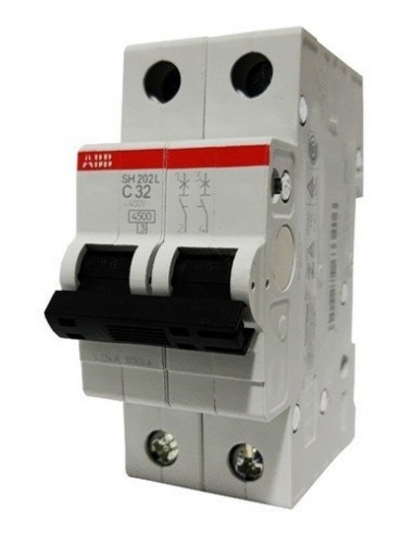 Abb Sh202 L-c16 Termomagnetica Din 2...