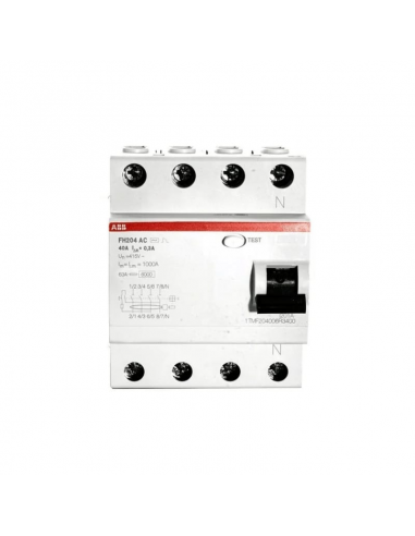 * Abb Fh204 Ac-40/0 3 Diferencial Din...