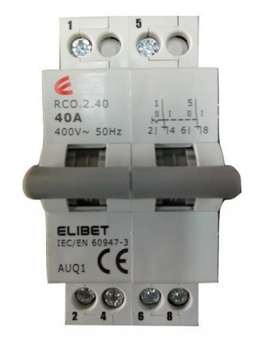 Elibet Rco.2.40 Conmutadora Din 2 X...
