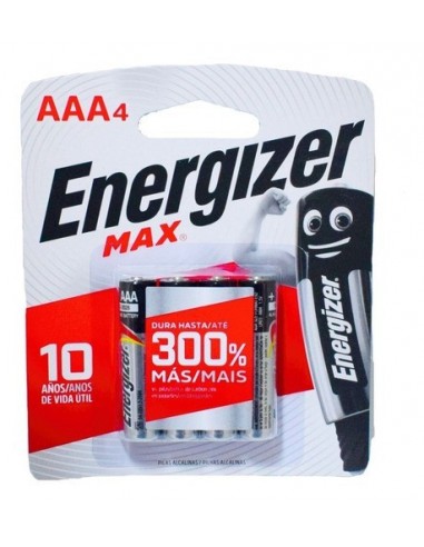 Energizer Eneaaa4 Blister X 4 Pila...
