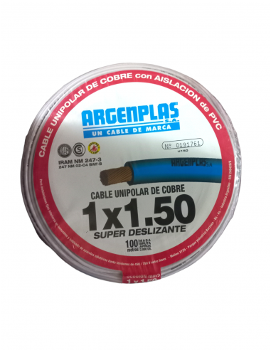 Argenplas U150bl Mts. Cable 1 X 1.50...