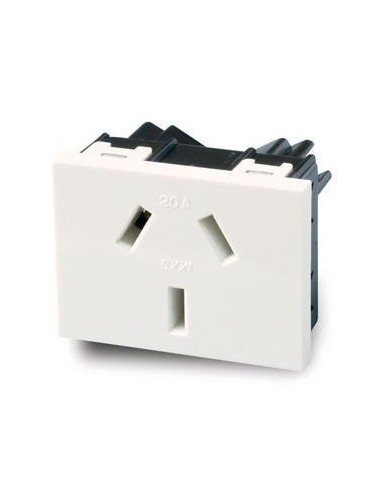 Cambre 6915 Mod Toma 20a Nor Blanco...
