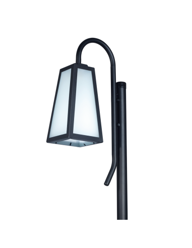 Sj 5597 Piramide Farola Negro E27 Con...