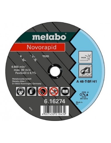 - Metabo 616273000 Disco De Corte 180...