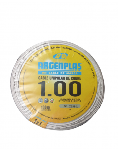 Argenplas U1bl Mts. Cable 1 X 1.00...