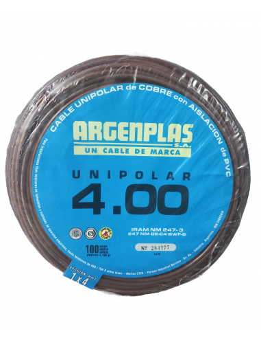 Argenplas U4ma Mts. Cable 1 X 4.00...