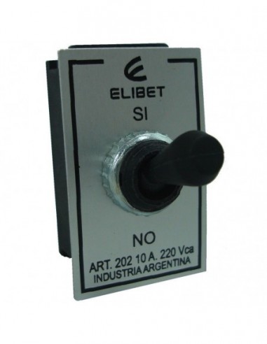 Elibet 202 Interruptor Embutir A...