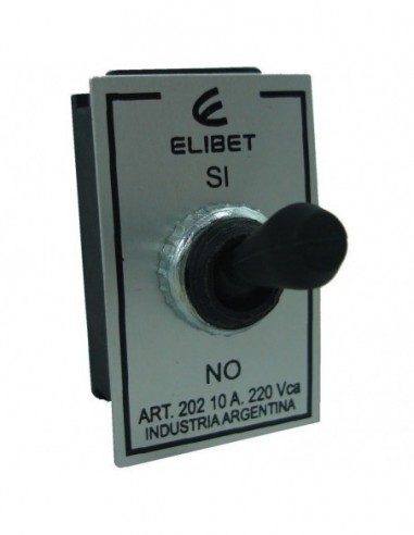 Elibet 202 Interruptor Embutir A...