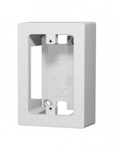 Genrod 02219pb Caja Pvc Ext 5 X 10...