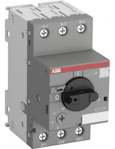 Abb Ms116-10 0 Guardamotor 6.3a A 10a...