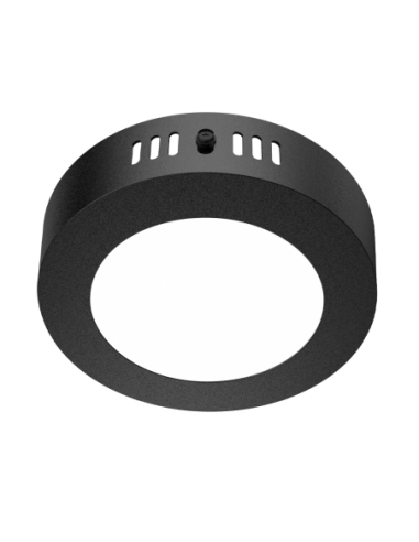 Macroled Npr06cw Plafon Led Negro...