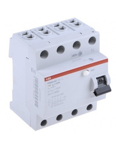 Abb Fh204 Ac-63/0 3 Diferencial Din 4...