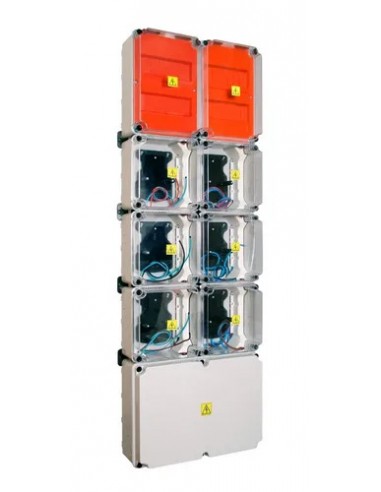 Roker Rs10600pp Gabinete 6 Medidores...