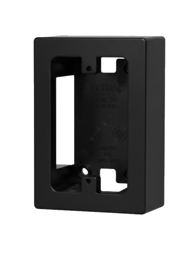 * Genrod 02219pn Caja - Negra - Pvc...