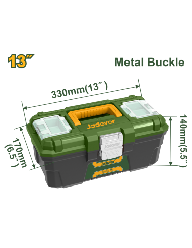 Jadever Jdtb3313 Caja De Herramientas...