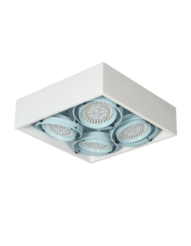 Carilux Ar/4c-c Plafon Led Madera...