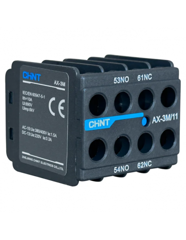 . Chint Ax-3m/11 Cont. Auxiliar...
