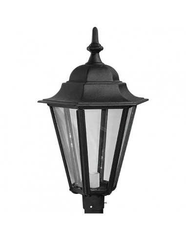 Bael Paris Simple Farola Negro Con...